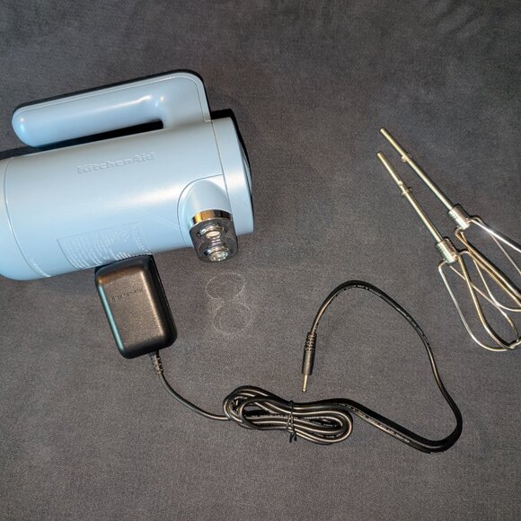 KitchenAid Cordless 7 Speed Hand Mixer - Blue Velvet - Picture 4 of 4